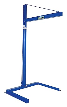 Vestil Cantilever Floor Mounted Jib Crane Cjib 3 300 Lb Cap