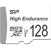 Silicon Power 128GB High Endurance UHS-I microSDXC Memory Card with SD Adapter