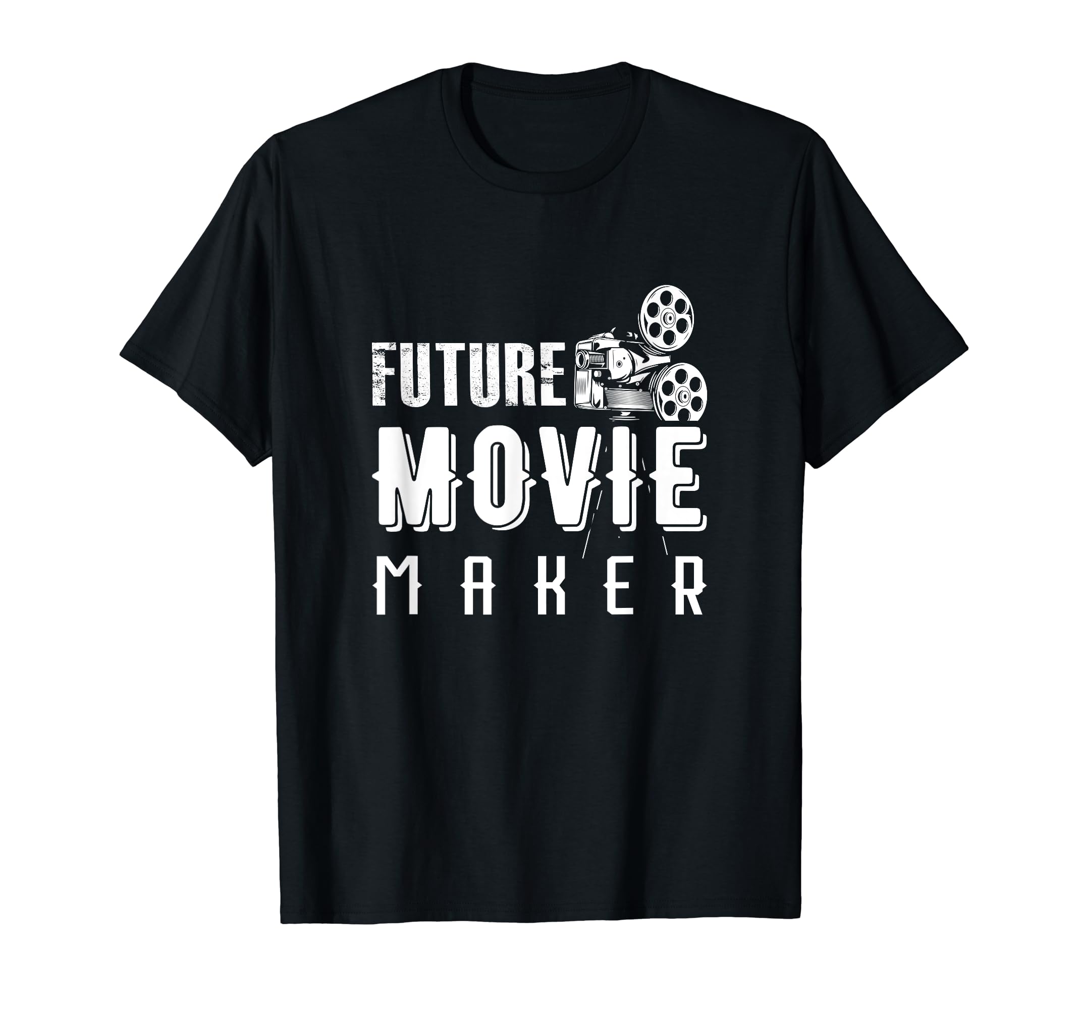 Future Movie Maker Film Filmmaker Cameraman Camera Design T-Shirt