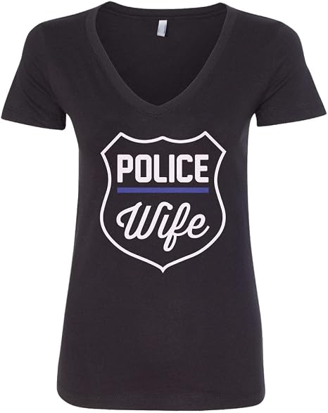 police wife t shirt