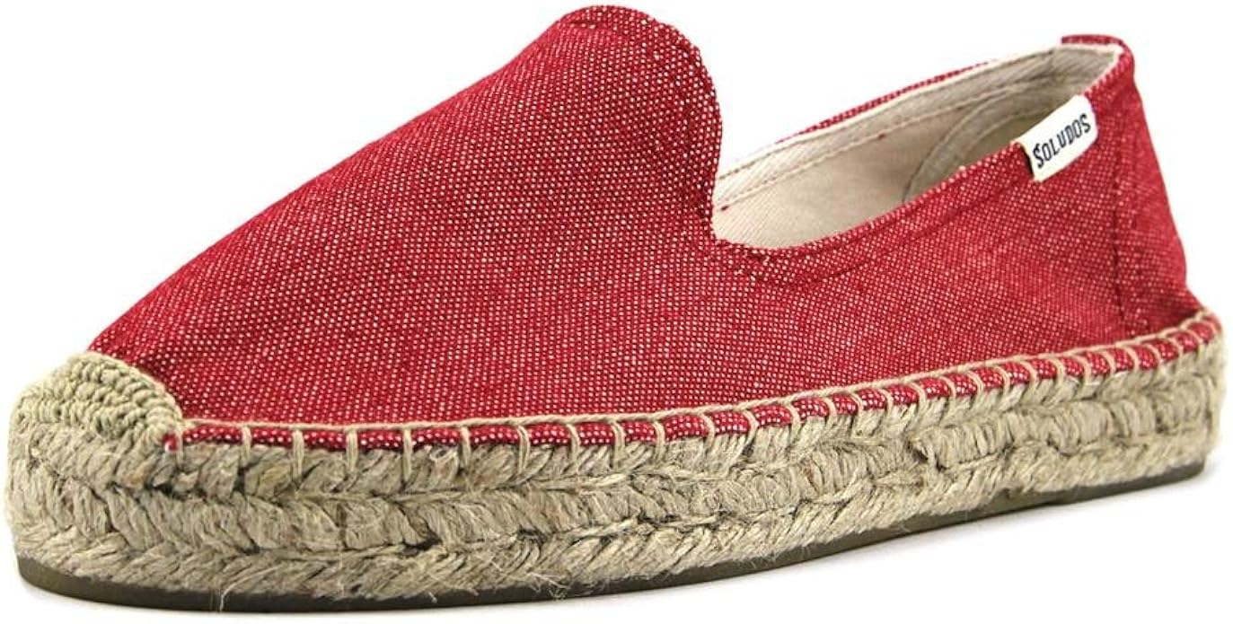 canvas platform smoking slipper