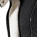 LOCALMODE Men's Double Zipper Hooded Jacket Turtleneck Fleece Hoodie Coat Grey XL