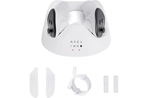 APEXINNO Compact Charging Dock for Meta Quest 3S/Quest 3, Controllers Charging Dock Station Stand - VR Accessories for Oculus