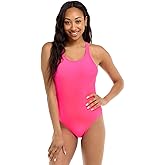 Body Glove Womens Smoothies Mylene Solid One-Piece Swimsuit with Racer Back