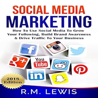social media marketing learn strategies on how to use facebook youtube instagram and twitter to grow your following build brand awareness and drive - how to market on instagram and grow your account in 2018