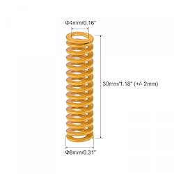 uxcell 3D Printer Die Spring, 8mm OD 30mm Long