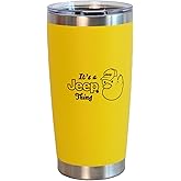 Jeep It's a Thing Stainless Insulated Travel Coffee Mug Duck Logo (20 oz)