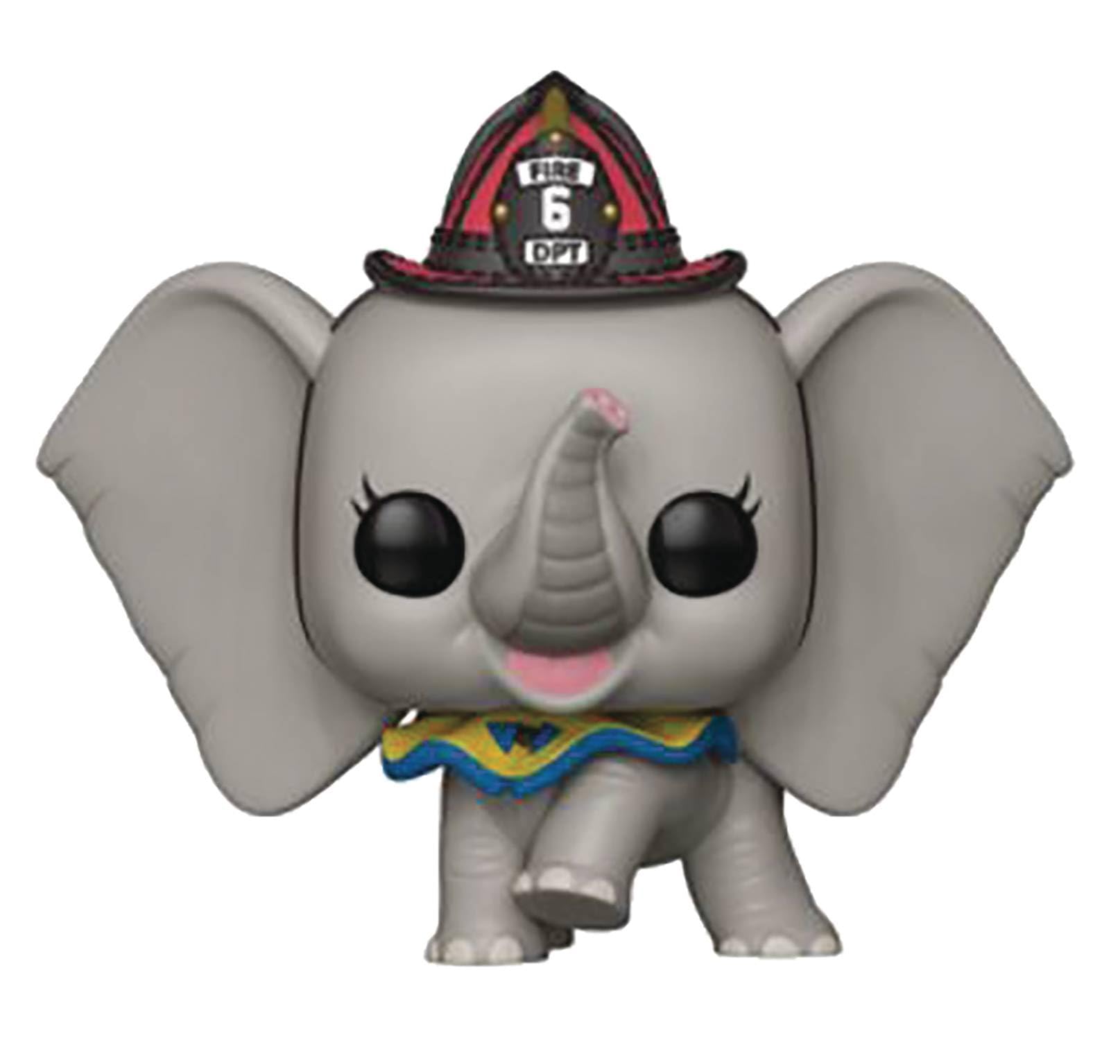 Funko Pop! Disney - (Live Action) - Fireman Dumbo Collectible Figure, Multi - Collectable Vinyl Figure - Gift Idea - Official Merchandise - Toys for Kids & Adults - Movies Fans