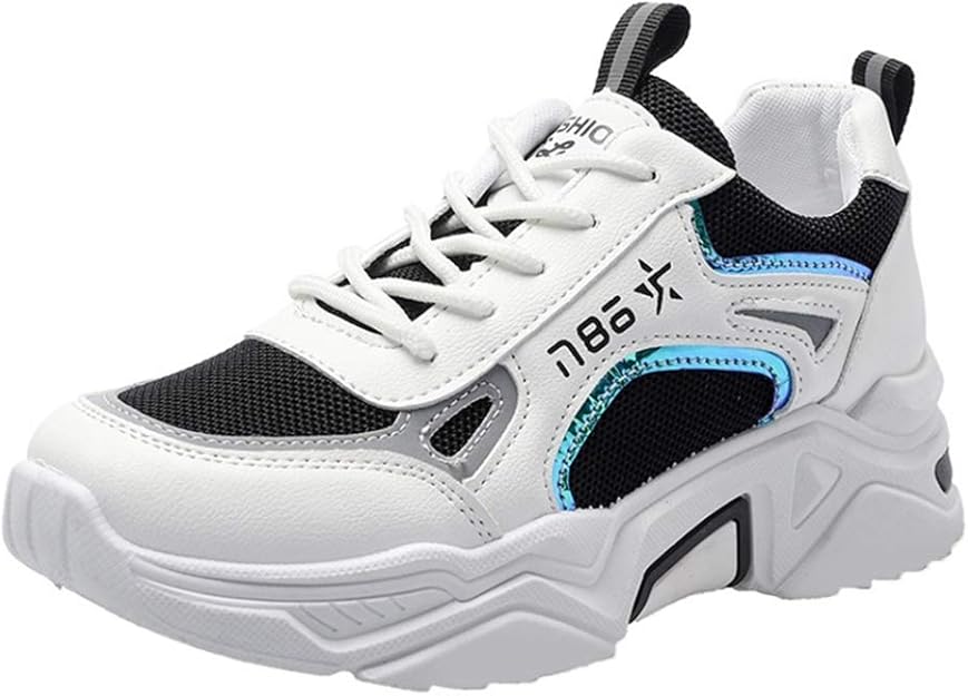 Spring Women Casual Platform Tennis Shoes Mesh Breathable Athletics