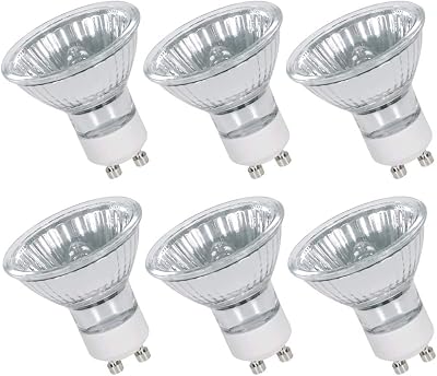 Comyan GU10 Halogen Bulbs 35W 230V 2800K 40 Degree 6 Pack Dimmable