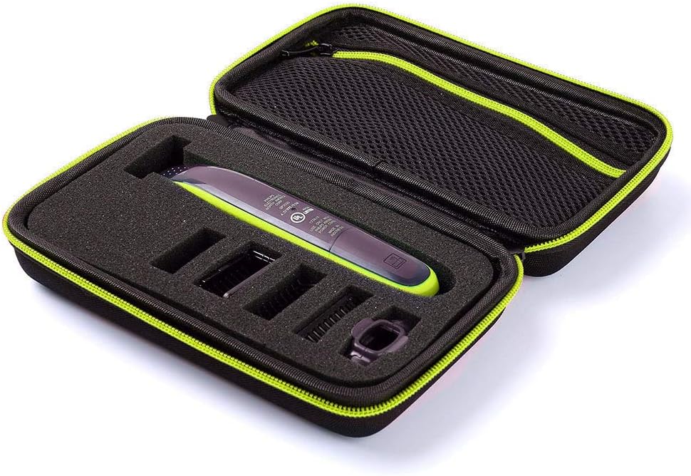 Carrying Case for Philips Norelco OneBlade Electric Trimmer Shaver QP2520/90 ,QP2520/70,Hard Case Storage Carrying Box Cover Bag