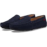 Marc Joseph New York Women's Naples Loafer, Navy Nobuck, 6