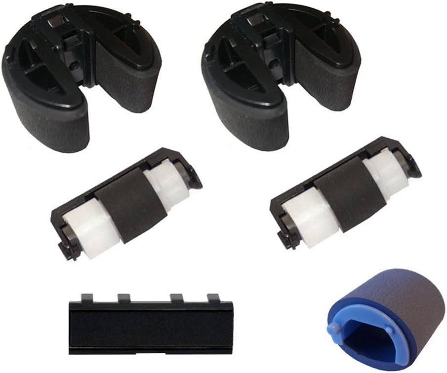 Printertree Feed Repair Kit fits HP LaserJet CP2025 CM2320 M451 M475 TWIN TRAY, Black