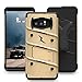 ZIZO Bolt Series for Samsung Galaxy Note 8 Case Military Grade Drop Tested with Tempered Glass Screen Protector Holster Gold Black
