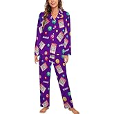 SVEFDOC Womens Polyester Pajamas, Shirt and Pants