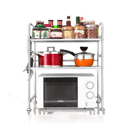 LIANGJUN especiero Estante De Cocina Metal Sencillo Almacenamiento ...