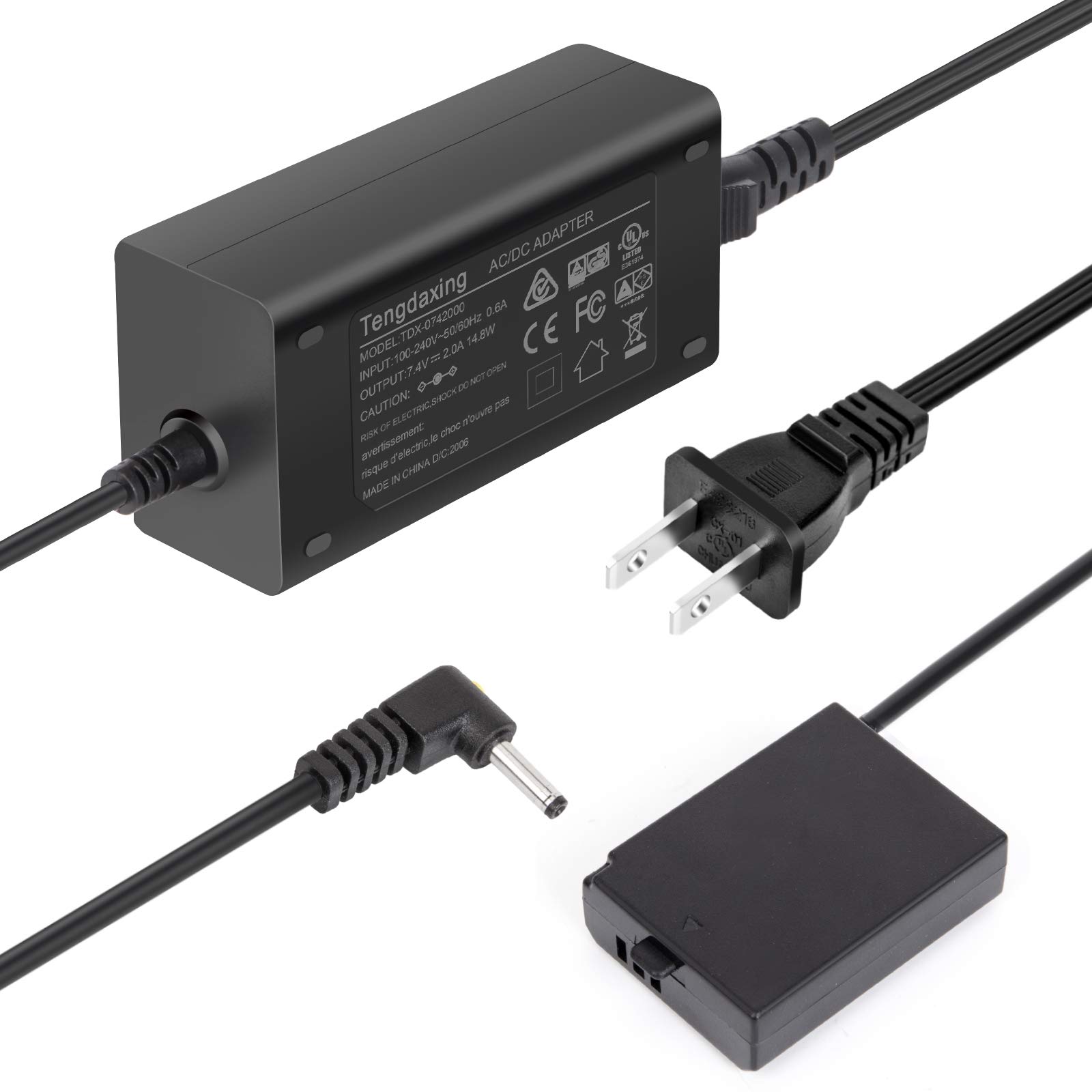 Tengdaxing ACK-E10 Power Adapter Kit LP-E10 Wired