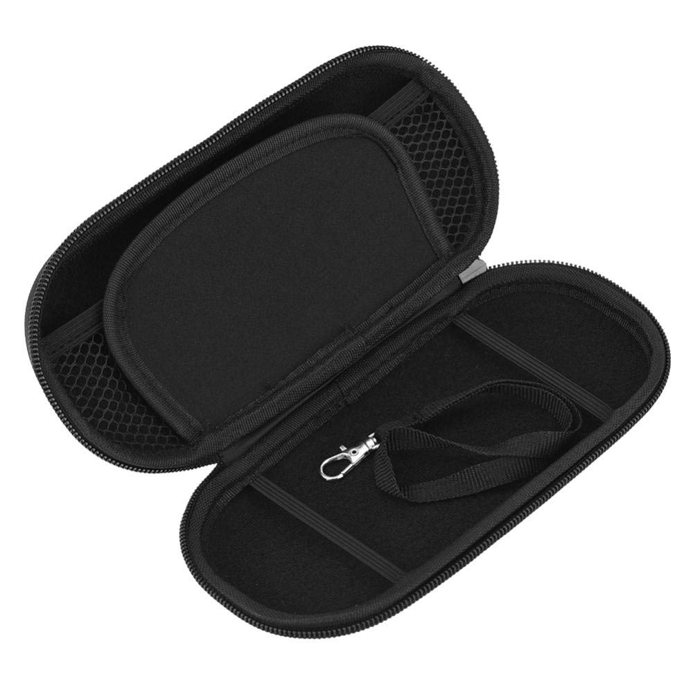 Heayzoki Protective Hard Carrying Case Cover Pouch, Shockproof Hard Case Cover Carry Pouch Travel Bag for Sony PS Vita, with built in game storage(Red)