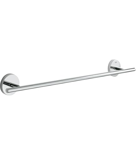 GROHE 40308EN3 Atrio Double Towel Bar, Brushed Nickel - Amazon.com