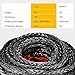 AUXMART Synthetic Winch Rope Winch Line Cable 20500LBs Protective Sleeve 95ft x 3/8