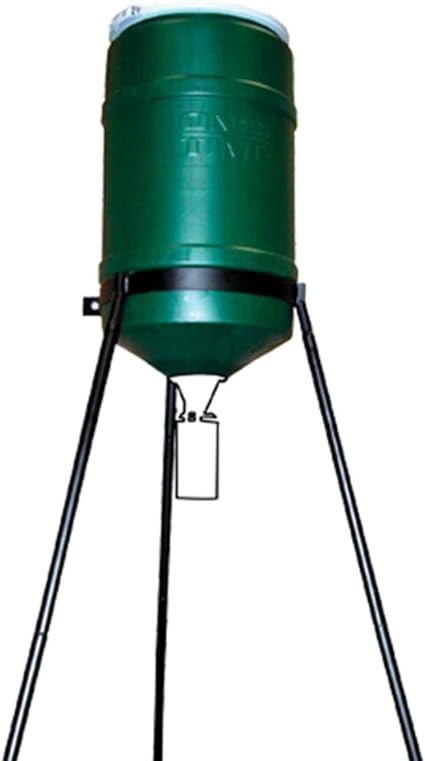 Amazon Com On Time 32 Gallon Tripod W Elite Lifetime Feeder
