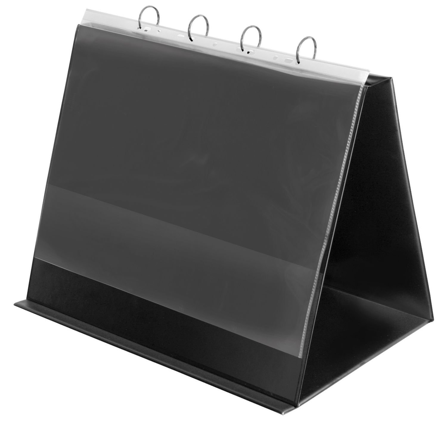 Veloflex 4132280 Stand Ring Binder A3 Landscape Black