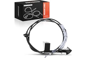 A-Premium Front Hood Latch Release Cable with Handle Compatible with Jeep XJ Series Cherokee 1997 1998 1999 2000 2001, 71.6 I