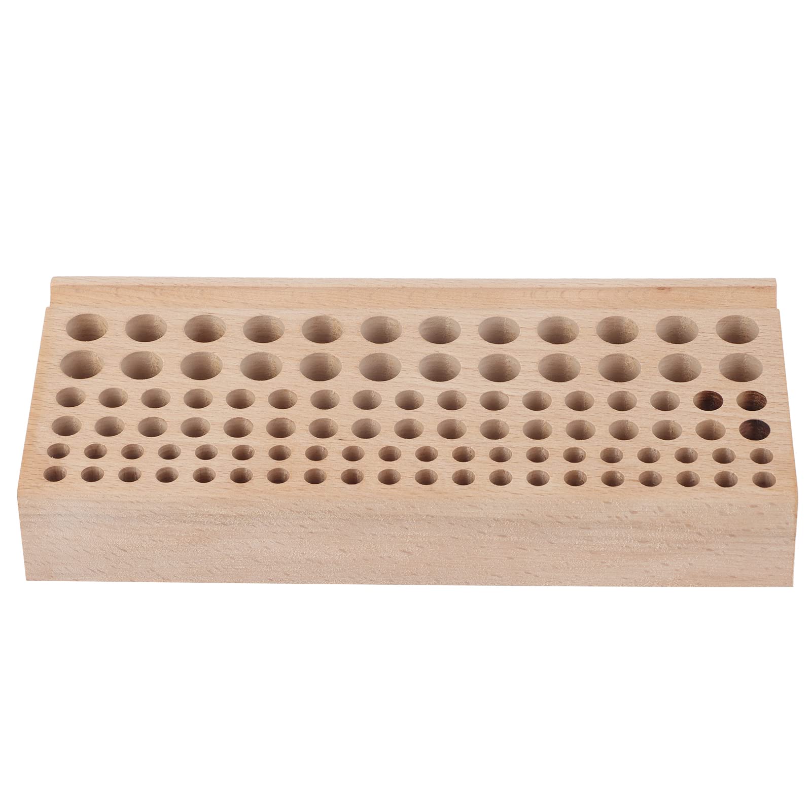 Wooden Leathercraft Tools Rack Stand 98 Holes Paintting Leathercraft Tool Punch Tool Stand Storage Box Organizer Leather Tools