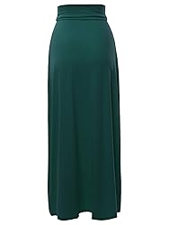A2Y Basic Foldable High Waist Floor Length Maxi