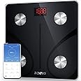 RENPHO Smart Scale for Body Weight, Digital Bathroom Scale BMI Weighing Bluetooth Body Fat Scale, Body Composition Monitor He