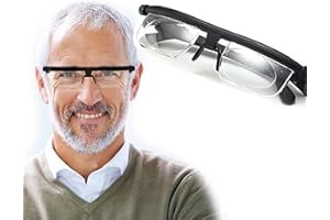 TWWKDD 2024 Flex Focus Adjustable Glasses Dial Vision,Focus Adjustable Glasses Dial Vision, Adjustable Vision Eyeglasses Near and Far Sight For Men And Women