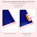 DOOHALO 4 Inch Brayer Roller Tool for Cricut & Printmaking, Tweezers Included view 3