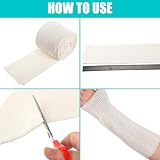 CUNQN Tubular Bandage 3in x 26ft Elasticated Support Arm Leg Size D view 4