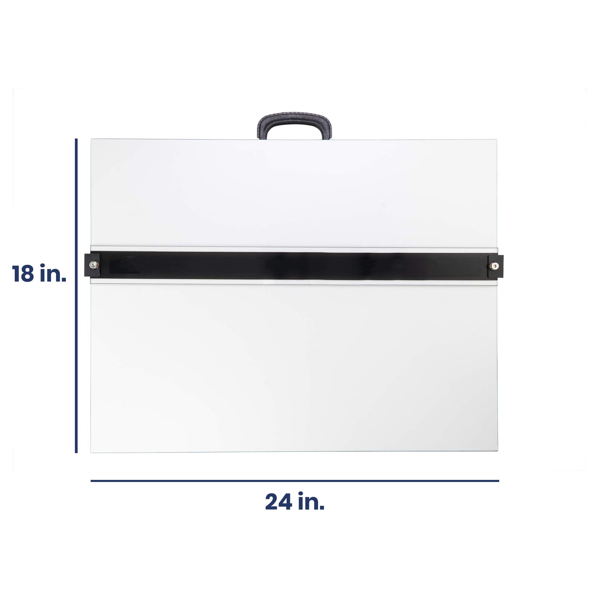Pacific Arc Drafting Board, Portable Drafting Table With Parallel Bar