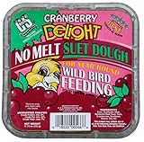 C&S Cranberry Delight No Melt Suet Dough, 11.75