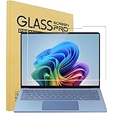 i-Tensodo Tempered Glass Screen Protector for 2025-2024 Microsoft Surface Laptop 7 13.8 Inch, 2.5D, HD Clear, 9H Hardness,Anti-Scratch,Surface Pen Compatible
