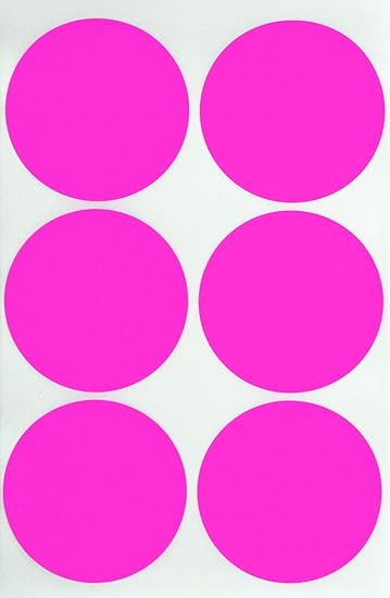 neon circle stickers