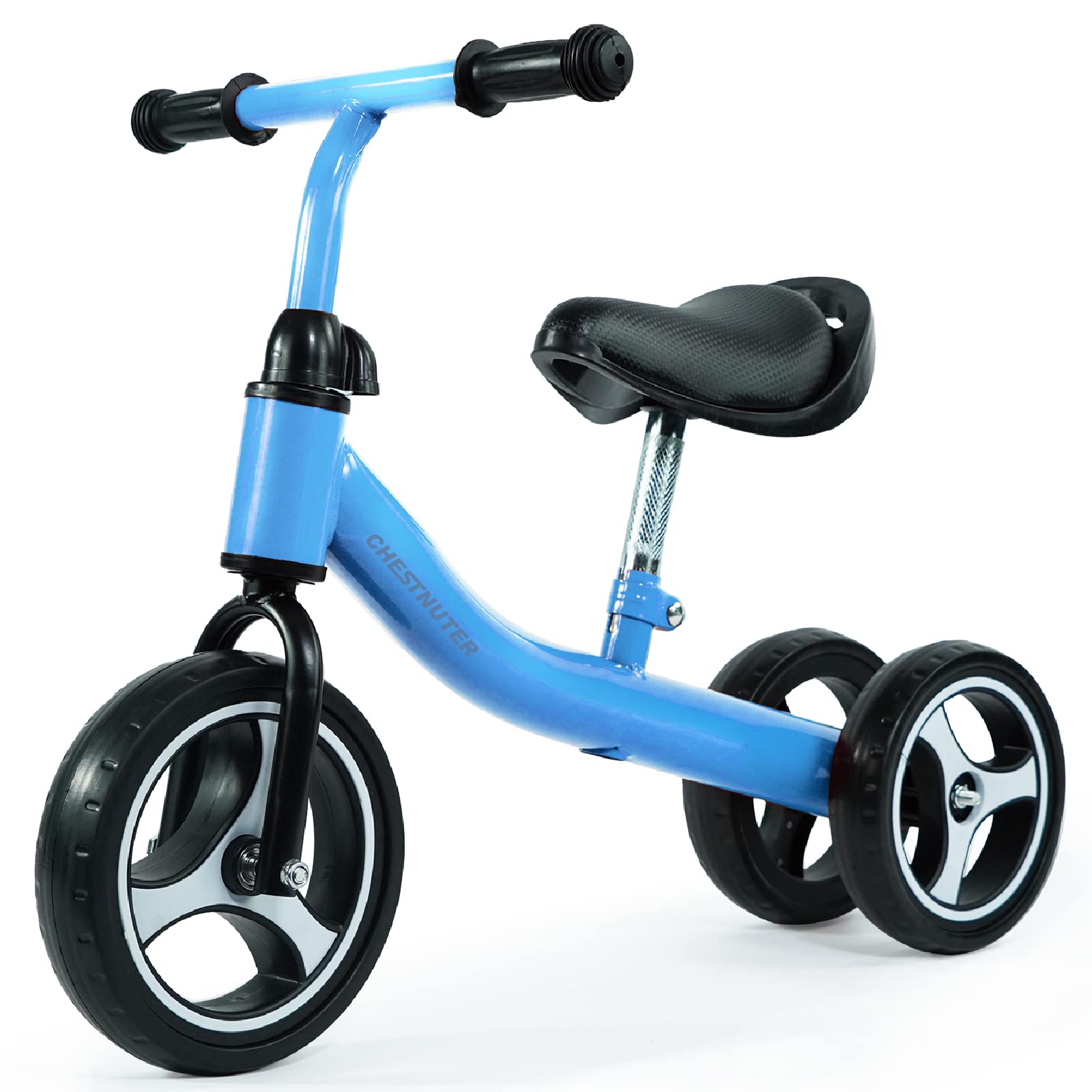 Photo 1 of CHESTNUTER Baby Balance Bike, 1 2 3 Year Old Gifts, Ride on Toys for 1 Year Old, Best First Birthday Gift, Toddler Bike with 3 Wheels no Pedal (Blue)