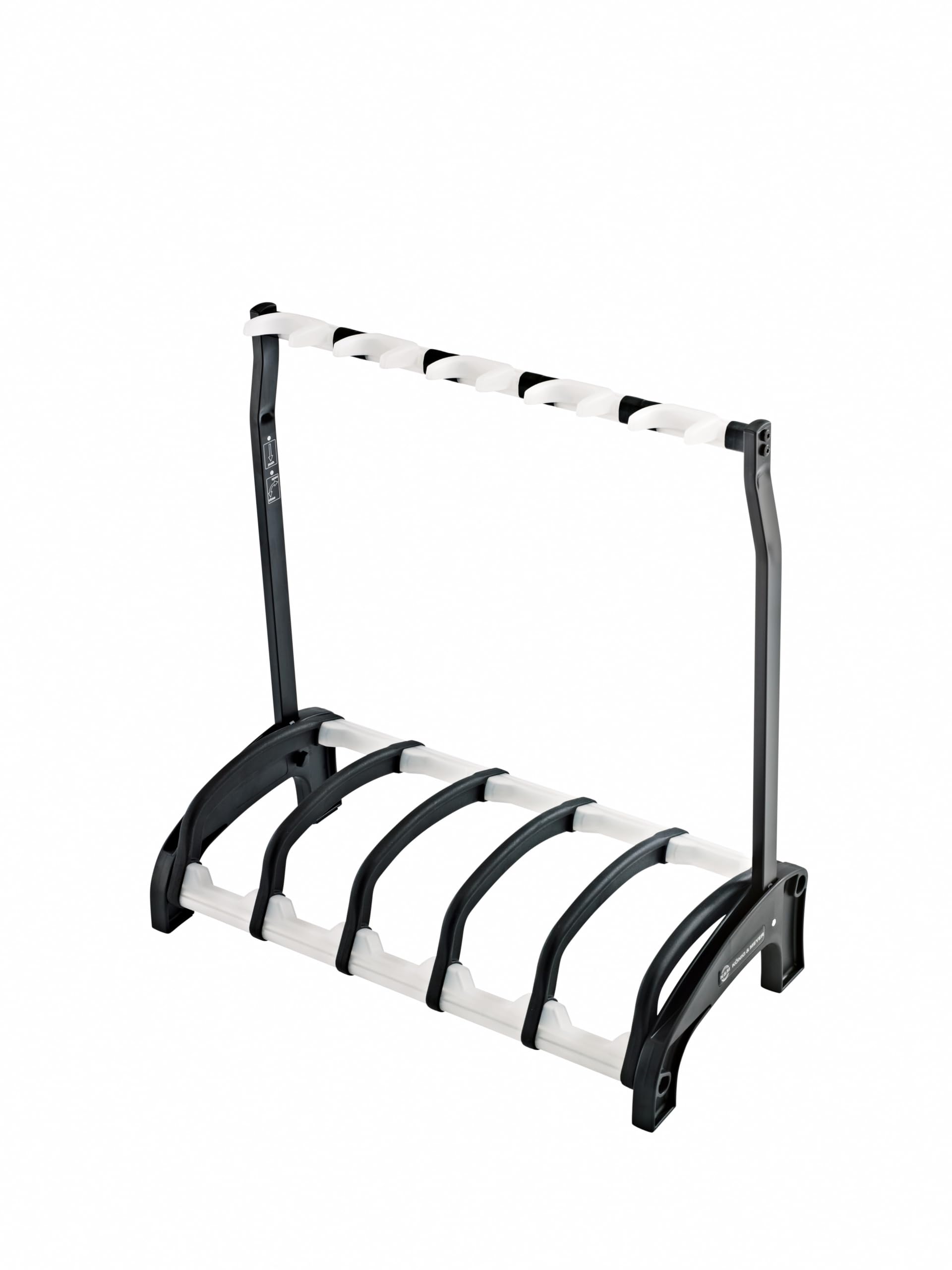 König & Meyer K&M 17525 Five e-guitar stand »Guardian 5« black with translucent support elements