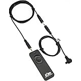 Kiwifotos RS-80N3 Remote Control Shutter Release Cord for Canon EOS R5 R3 5D Mark IV III II 6D Mark II 7D Mark II 5Ds R 1DX M