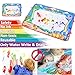 GBD Water Drawing Aqua Doodle Mats Pad for Kids Boys Girls Toddlers Dinosaur Extra Large 6 Color Painting Writing Educational Learning Summer Outdoor Travel Toys Birthday Gifts 34.4 X 22.8 inch