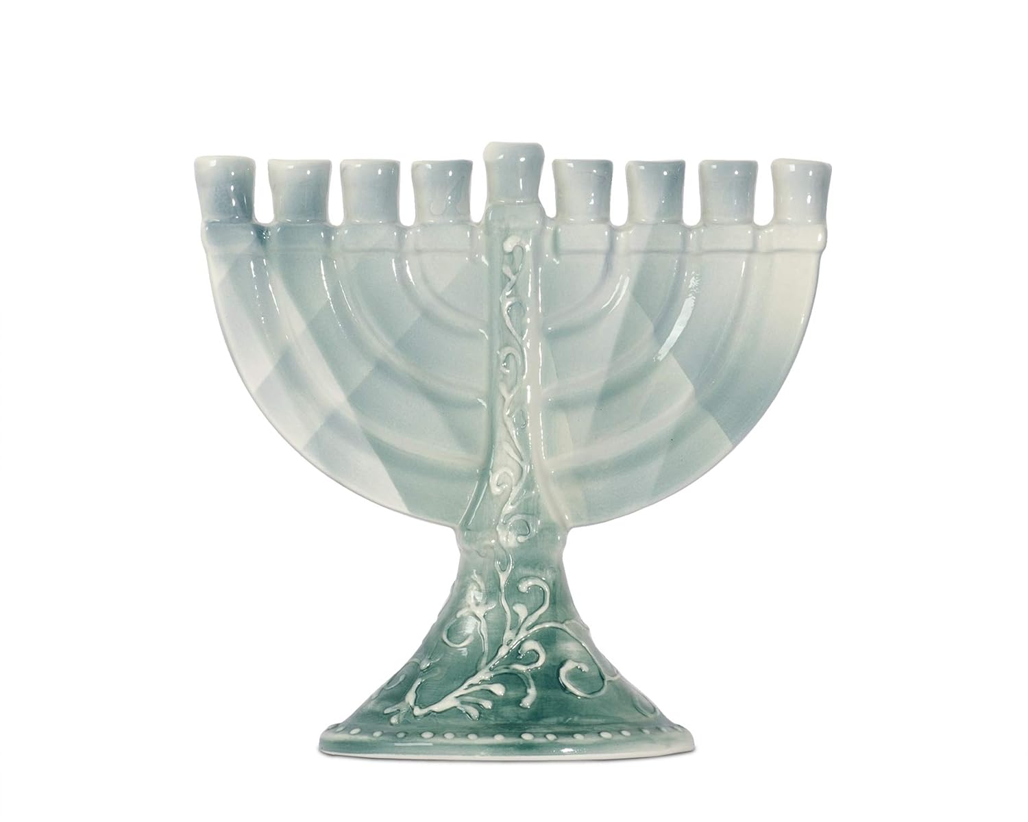 Hanukkah Ceramic menorahs, menorahs for Chanukah, to light