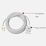 Brennenstuhl Extension Cable 5m 13A BS White Indoor Use view 2