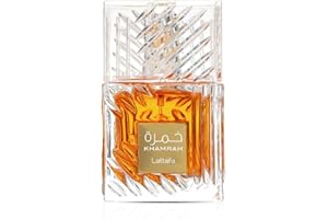Lattafa Khamrah for Unisex Eau de Parfum Spray, 3.4 Ounce