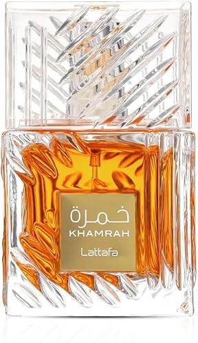 Lattafa Khamrah - Vanilla, Warm Spicy, Amber, Cinnamon - Eau de Parfum Long-Lasting Fragrance for Unisex, 3.40 Ounce / 100 ml | Unisex, Long-Lasting Fragrance, 3.40 Ounce / 100 Unisex, Long-Lasting Fragrance, 3.40 Ounce / 100 ml
