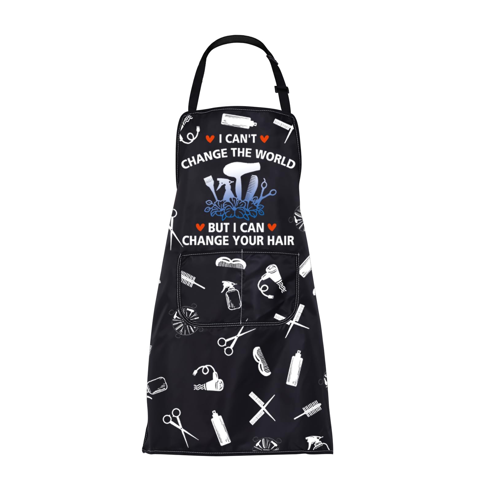 ENSIANTH Hair Stylist Apron with Pockets - Hairdressers & Cosmetologists Apron