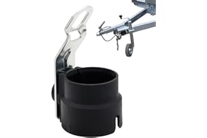 Trailer Plug Holder - Tow Plug Adapter,Trailer Plugs Connector Fixer Bracket, Protective Accessory for 7 and 13 Pin
