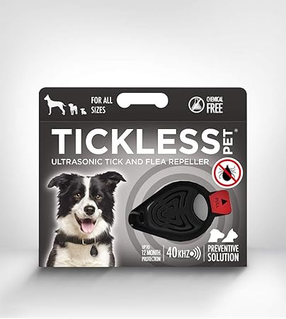 tickless ultrasonic tick and flea repeller