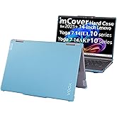 mCover case ONLY Compatible for 2025~2026 14-inch Lenovo Yoga 7 2-in-1 14ILL10 | 14AKP10 Series Windows Notebook Computers (NOT Fitting Any Other Models) (Aqua)