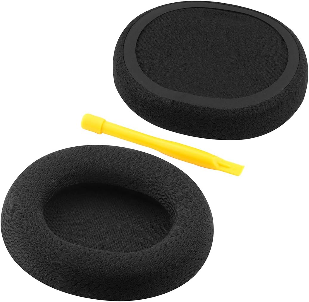 Geekria Comfort Mesh Fabric Replacement Ear Pads Compatible with SteelSeries Arctis 1/3/ 5/7/ 7+/ 7P/ 7P+/ 7X/ 7X+/ 9/ 9X/ Pro/Prime Headphones - Image 3